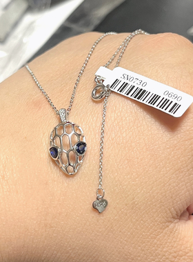 韩国东大门s925银项链骷髅吊坠女高级感生日礼物送女友闺蜜姐妹款