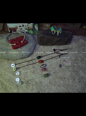 ouswa原创【自由地流浪】老玛瑙手编复古简约手工极简百搭手绳