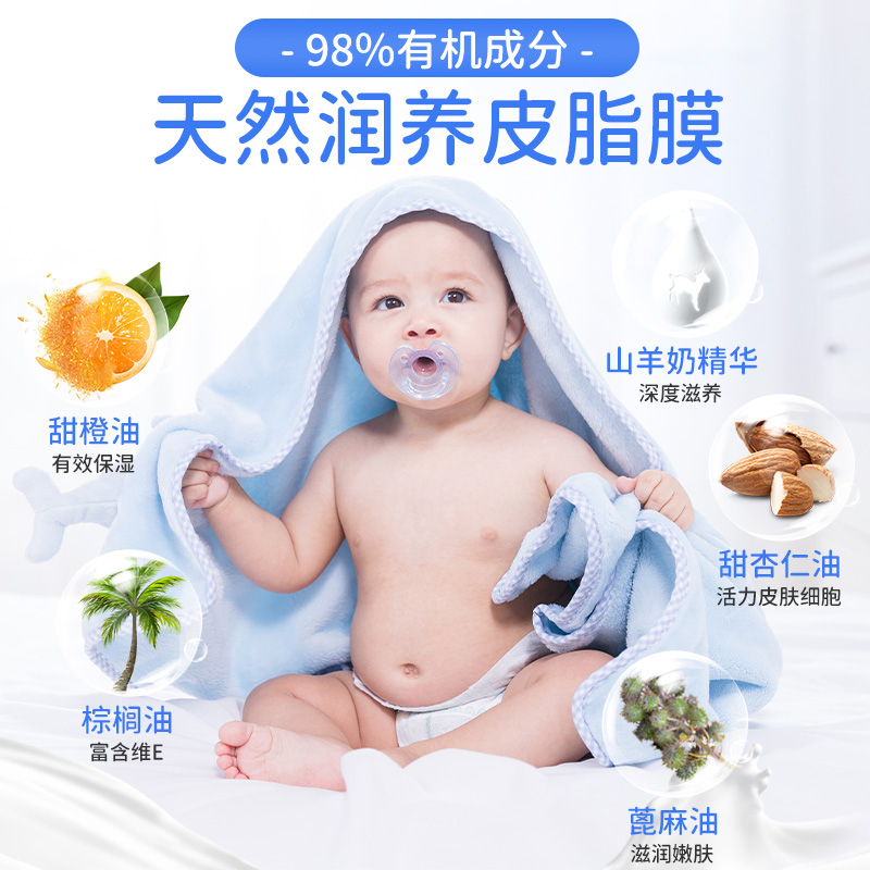 Goat澳洲正品婴幼儿山羊奶香皂宝宝专用洗澡儿童肥皂适用手工沐浴 - 图1