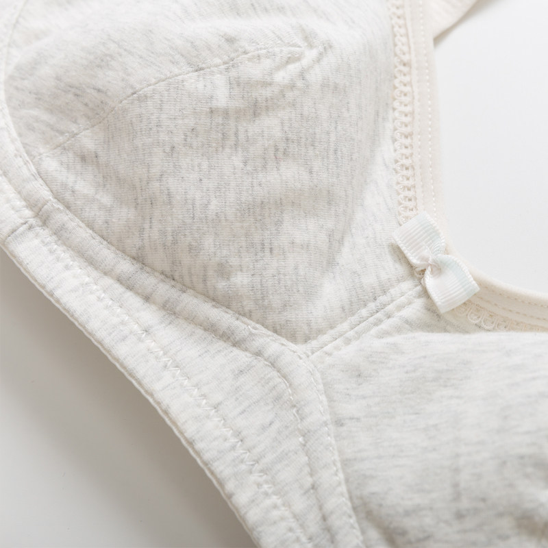 素色清新发育期少女无钢圈学生文胸 初寓内衣文胸