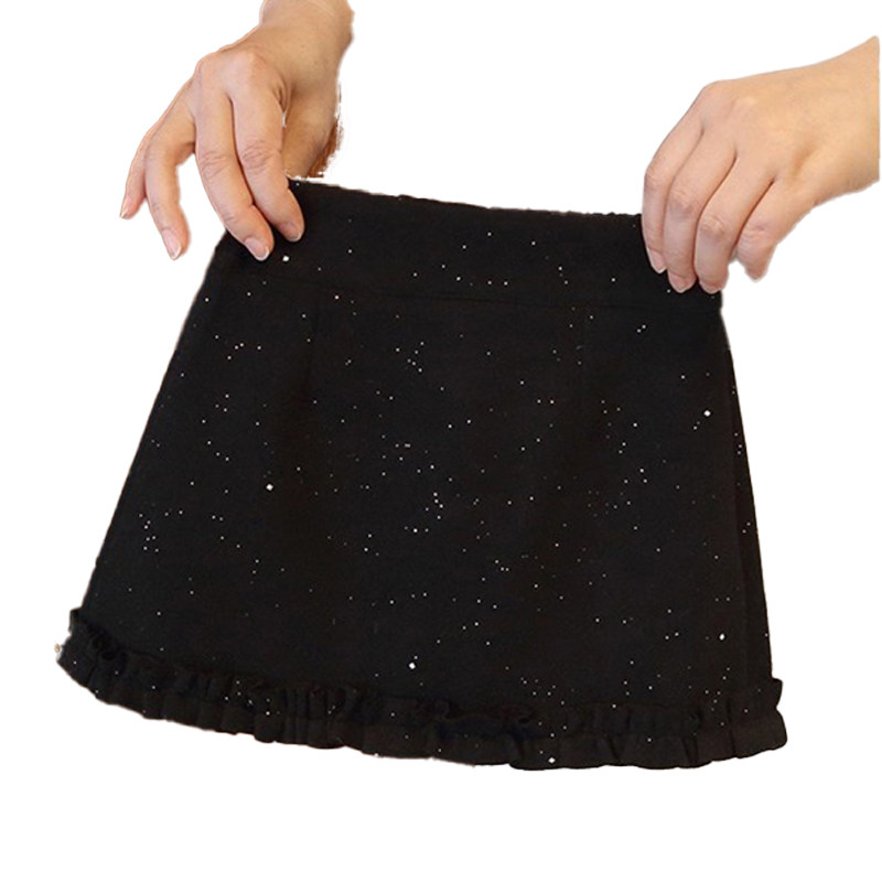 女童短裙加绒灰色公主裙春秋冬加厚毛呢半身裙裤儿童A字包臀裙子,淘宝优惠券,粉丝福利购,淘宝优惠卷