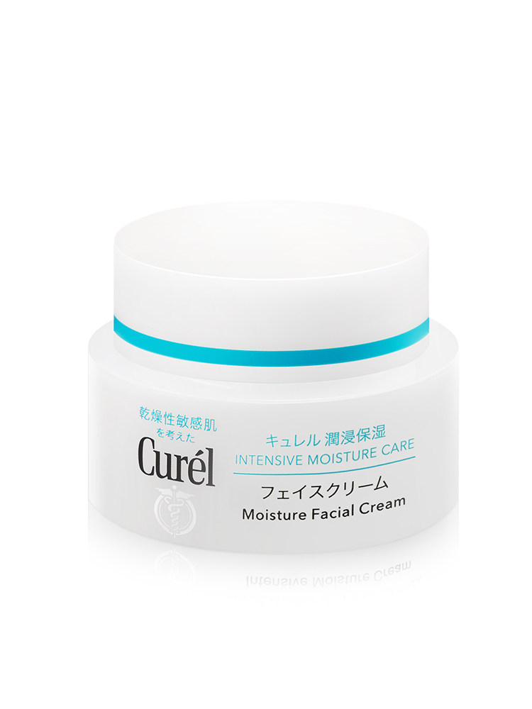 lesuoo珂润日本curel滋润补水面霜 优贝居家日用海外乳液/面霜