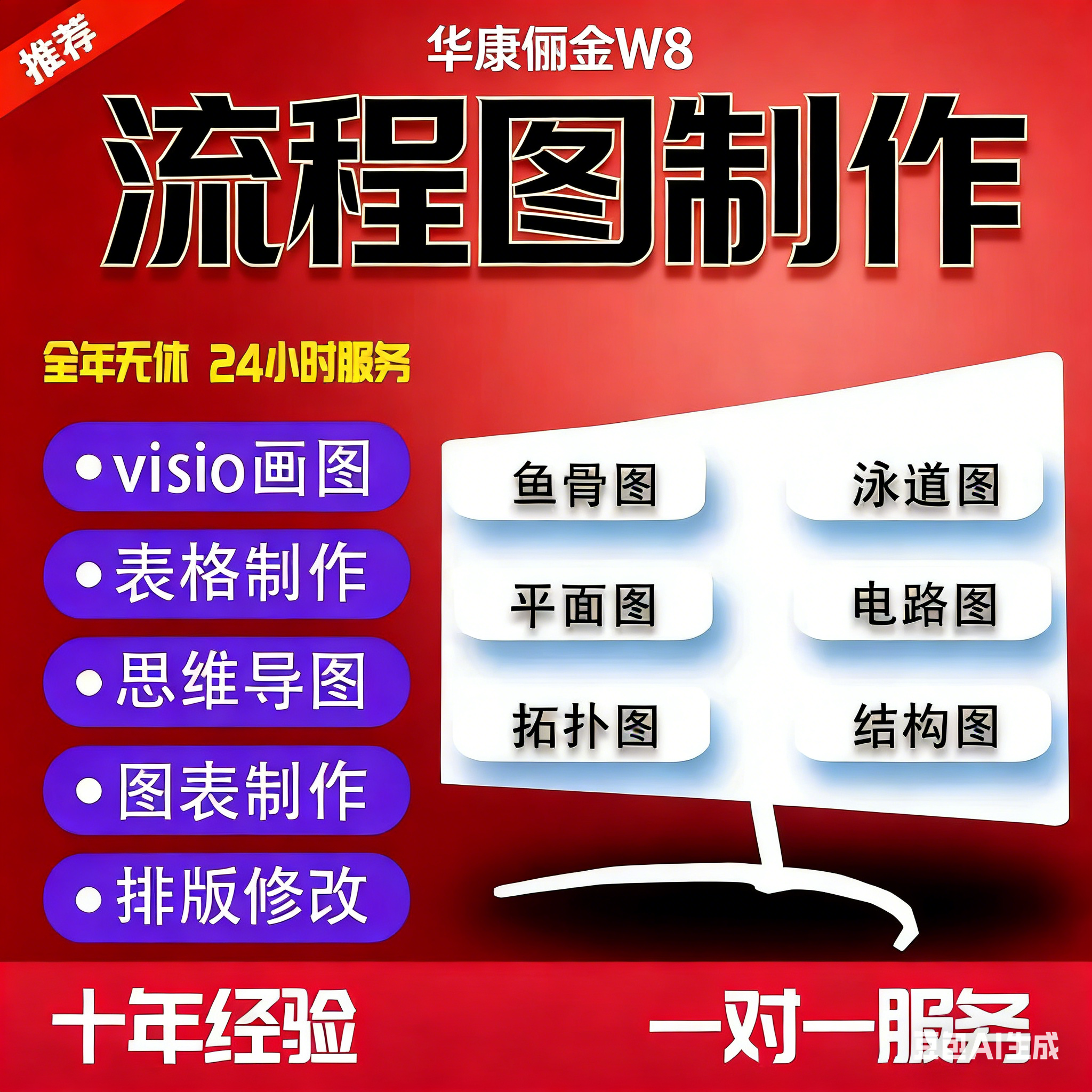 思维导图制作鱼骨图脑图线图流程图代画框架图设计美化,淘宝优惠券,粉丝福利购,淘宝优惠卷