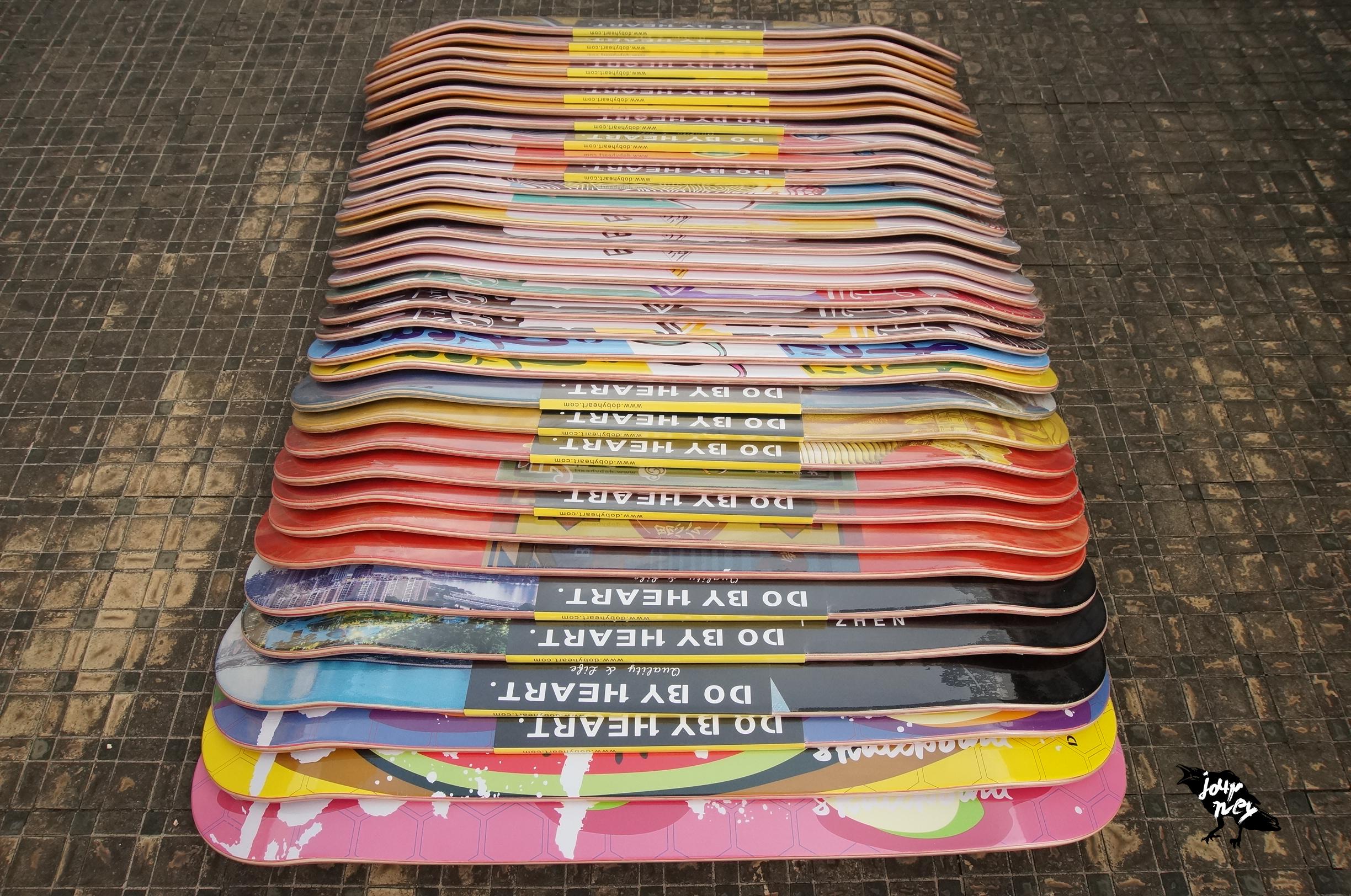 DBH专业滑板板面男女生儿童青少年专业双翘板面 单板面不包含配件 - 图2