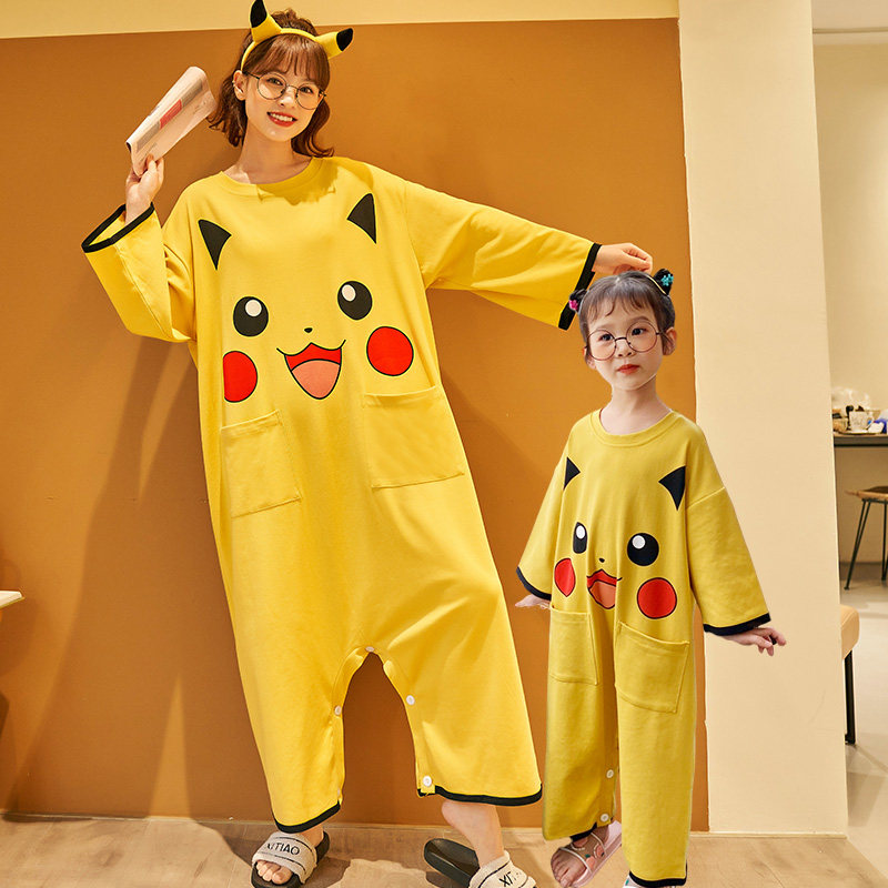 春秋亲子装连体男童纯棉长袖睡衣 珊妤睡衣/家居服套装