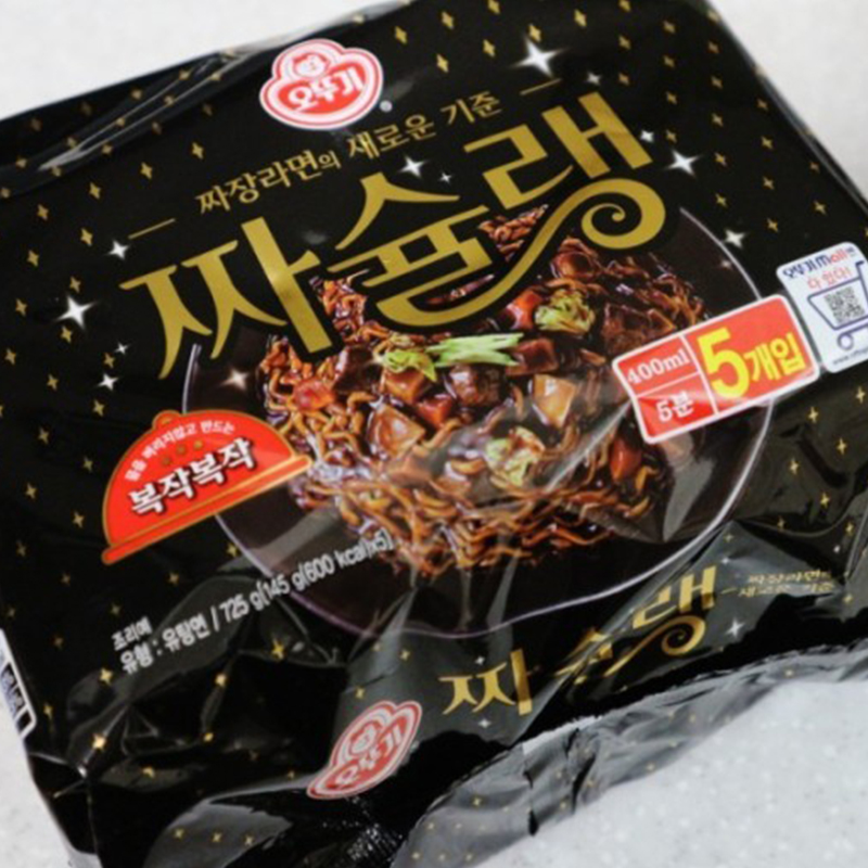 韩国进口食品不倒翁双倍炸酱面145g速食方便面夜宵泡面待煮拉面 - 图3