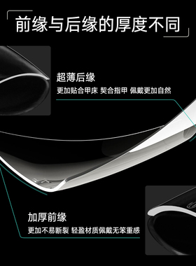卟滼娜鸭嘴甲甲片半贴