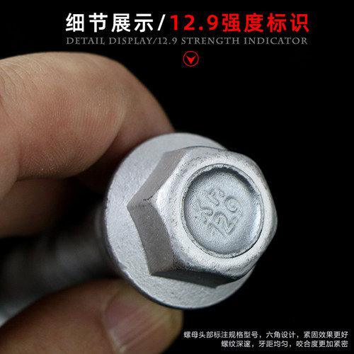 蓝海四轮定位偏心螺丝螺栓12 14外倾角调节螺丝汽车轮胎偏心螺丝 - 图1