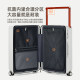 Lulu Bear's new wide trolley suitcase is strong and durable