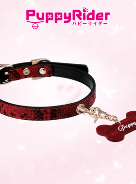 PUPPYRIDER小狗牌骨头牌项圈