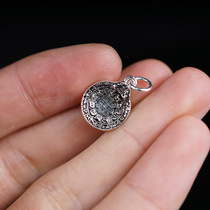 S925 Pure Silver Boutique Little Kynine Palace Gossip Necklace Pendant Pendants PLAY HAND STRINGS Strings Side Hang DIY