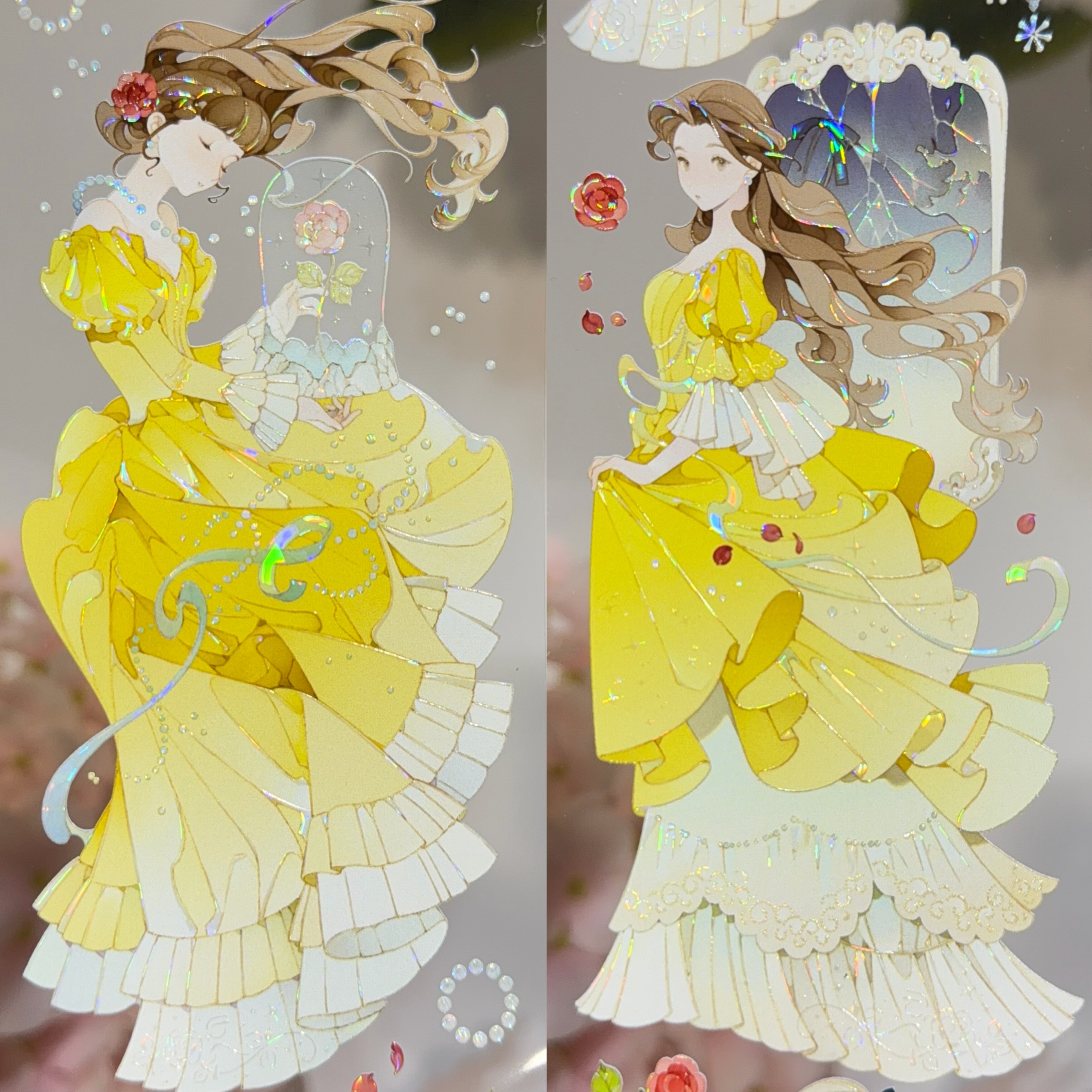 野葵分装手账胶带贝儿拇指姑娘豫太太可爱女孩流麻咕卡手机背卡,淘宝优惠券,粉丝福利购,淘宝优惠卷