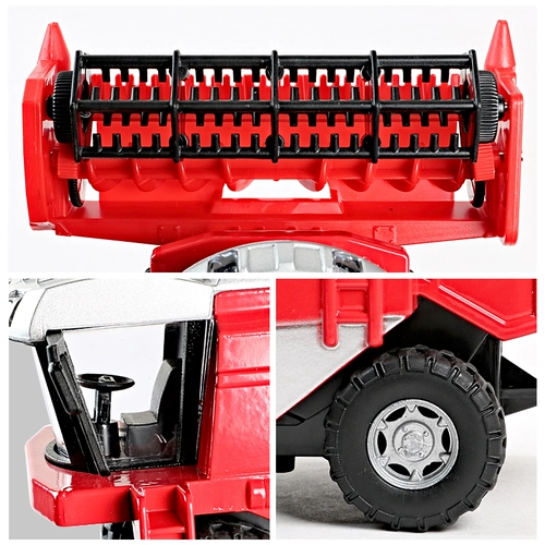 Металлическая машина, модель автомобиля, трактор для мальчиков, транспорт, кукурузные зерна