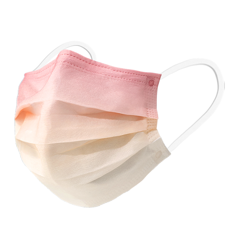 渐变腮红口罩医用外科女高颜值医疗 昵迪口罩（器械）