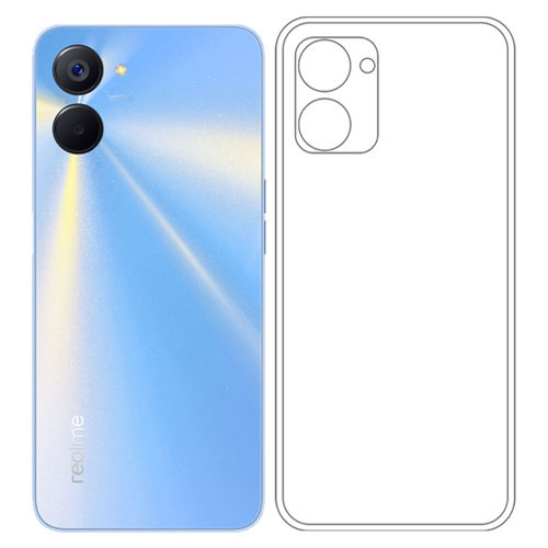 适用于Realme V20专用手机壳真我V20透明壳RMX3610防滑硅胶壳耐用 - 图3