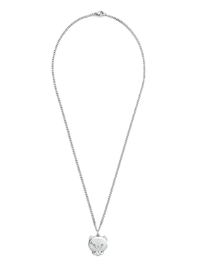 CATXMAN 周柏豪 猫星侠 FACE PENDANT WITH 抱爱心造型情侣项链