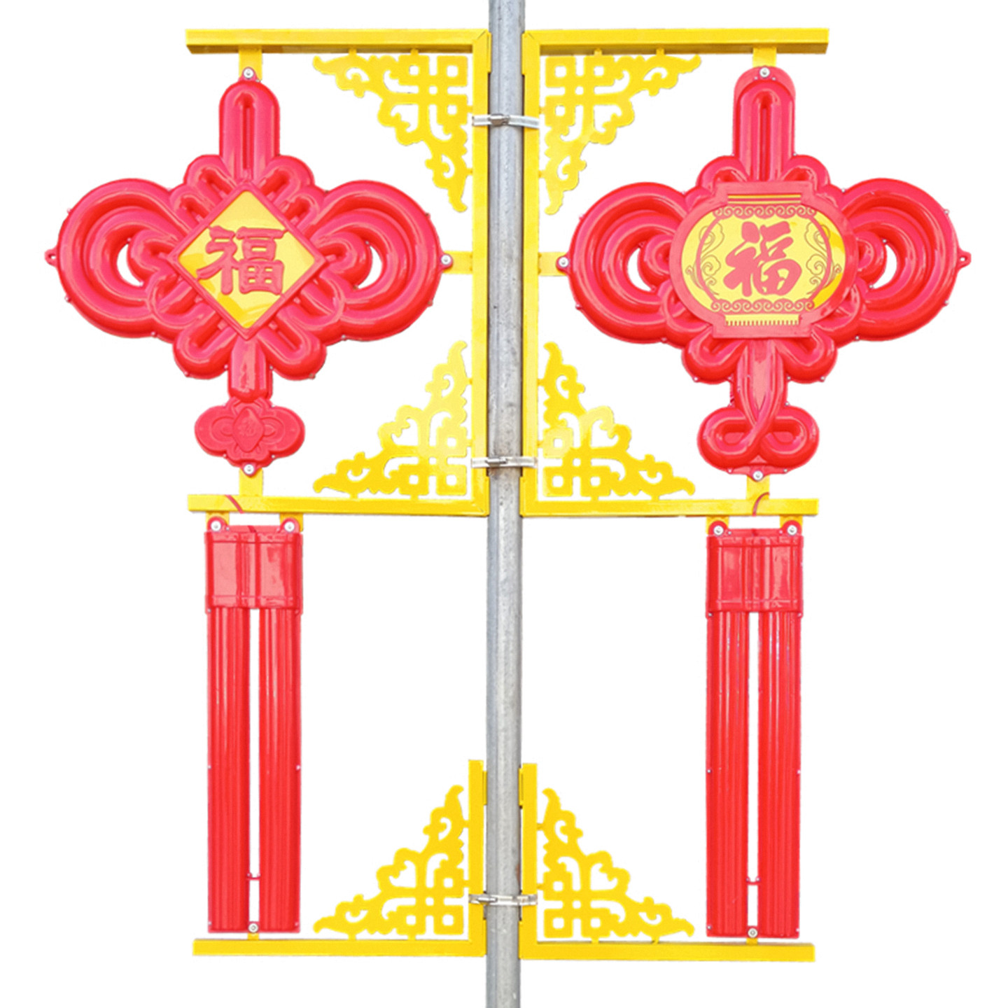 新农村户外防雨社区亮化道路灯具中国结120LED庭院景观喜庆装饰用,淘宝优惠券,粉丝福利购,淘宝优惠卷