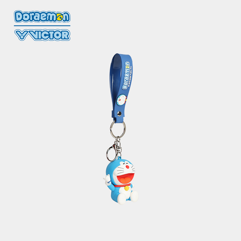 VICTOR/威克多官方 哆啦A梦限定系列 挂件PG6014DRM - 图1