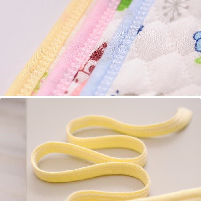 婴儿口水巾纯棉防吐奶宝宝围嘴春秋冬新生儿吃饭防水系带口水围兜,淘宝优惠券,粉丝福利购,淘宝优惠卷