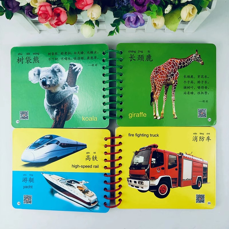 我的启蒙翻翻早教书全套20册 千字文三字经水果蔬菜0-6周岁认知学习撕不烂撕不破交通工具看图认数好习惯故事益智彩色识字识物图书 - 图3