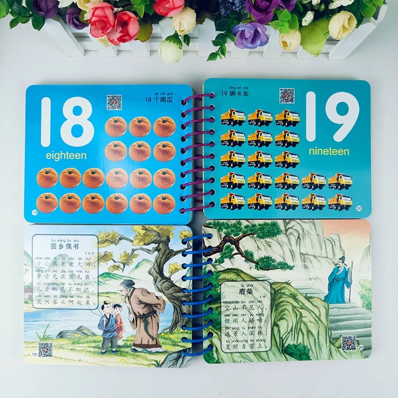 我的启蒙翻翻早教书全套20册 千字文三字经水果蔬菜0-6周岁认知学习撕不烂撕不破交通工具看图认数好习惯故事益智彩色识字识物图书 - 图2