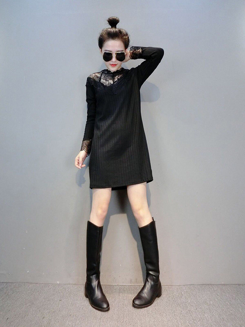 欧洲站冬装2021新款减龄内搭打底衫 花阅毛针织衫