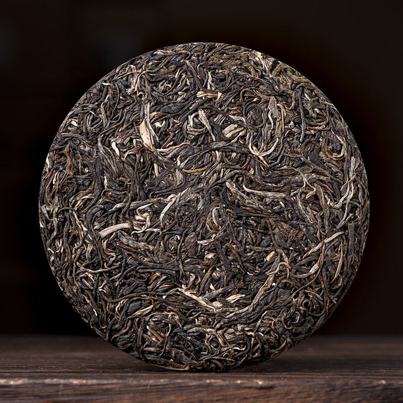 云南七子饼生普洱倚邦古树头春采六大茶山普洱生茶200g饼茶源头直