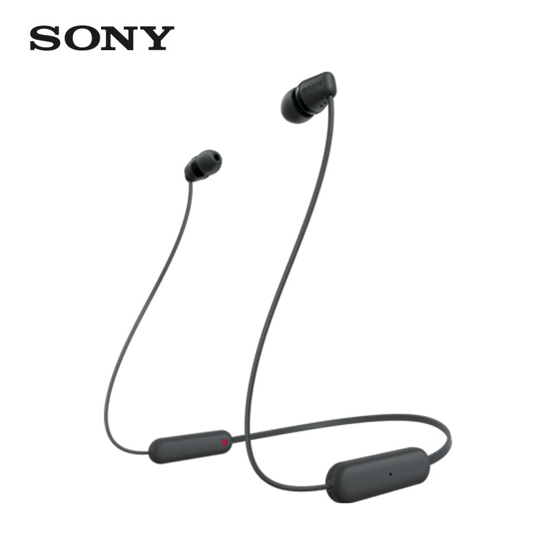 sony /索尼wi-c100颈挂脖式耳机 索尼万城蓝牙耳机