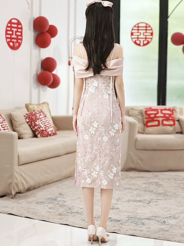 Вечернее платье, блестки для ногтей, свадебное платье, эффект подтяжки, коллекция 2023, новая коллекция, легкий роскошный стиль