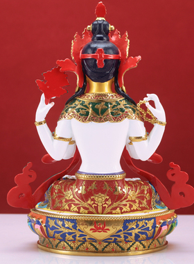 尼泊尔工艺家用摆件彩绘