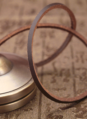 尼泊尔手工八吉祥碰铃丁夏纯铜打击撞铃丁夏民族传统乐器便携铃钹