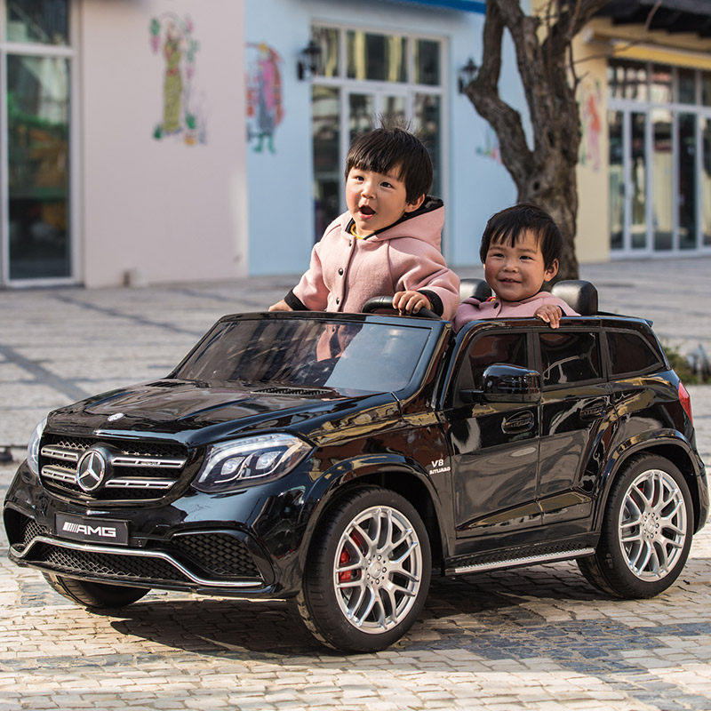 奔驰四轮四驱越野车小孩玩具电动车 好婴童童车儿童电动车