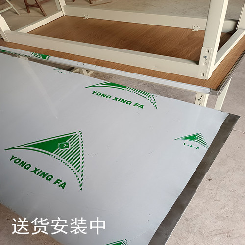 不锈钢桌子防静电工作台流水线车间操作检验台装配打包金属面板 - 图2