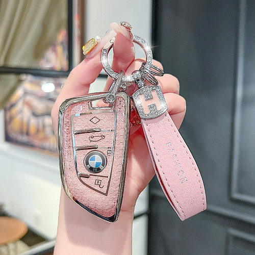 适用于宝马钥匙套5系3系7扣1系x1x2x3 x5x6x7刀锋530壳525款320li - 图0