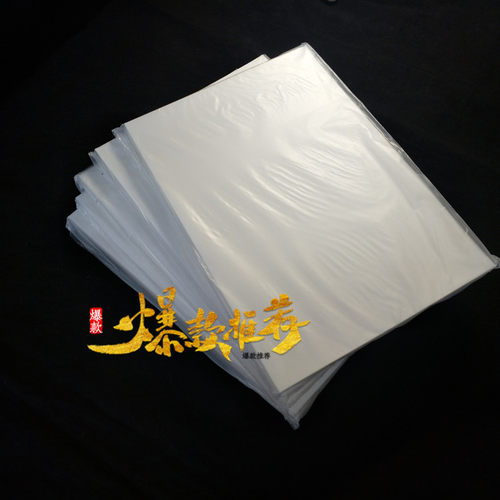 A4 A3 半透明可剥离 半透明可剥离水晶胶片/打磨胶片影楼魔方耗材 - 图0