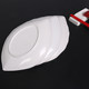 Melamine white ktv hotel side dish plastic plate