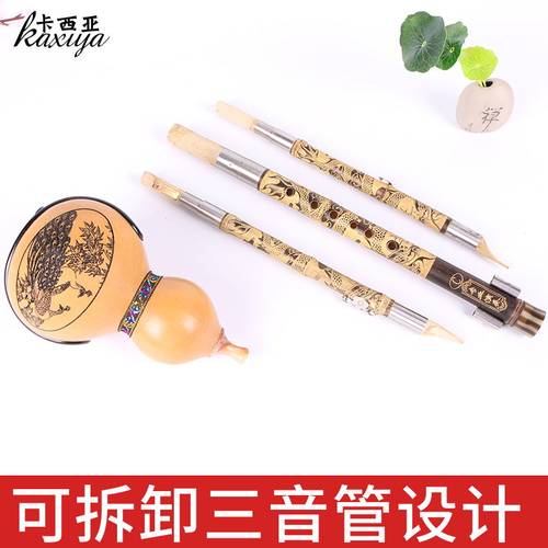 葫芦丝乐器初学者专业演奏葫芦丝C调降BGF调成人儿童学生自学入门 - 图1