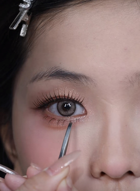 根根分明上镜韩女妆澄里目假睫毛