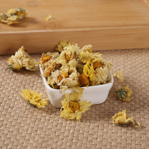 正品桐乡杭白菊500g 天然菊花茶100g 特级头采新花野生胎菊王250g - 图2