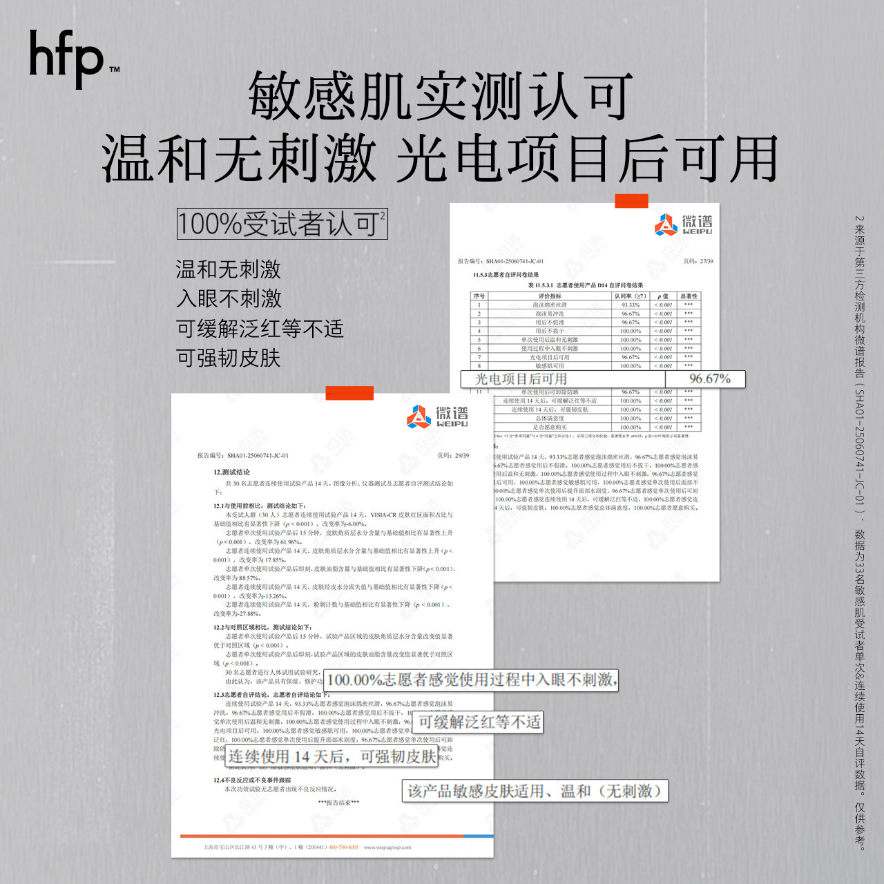 hfp洁面泡泡 氨基酸洗面奶慕斯泡沫深层清洁毛孔卸妆温和控油男女 - 图3