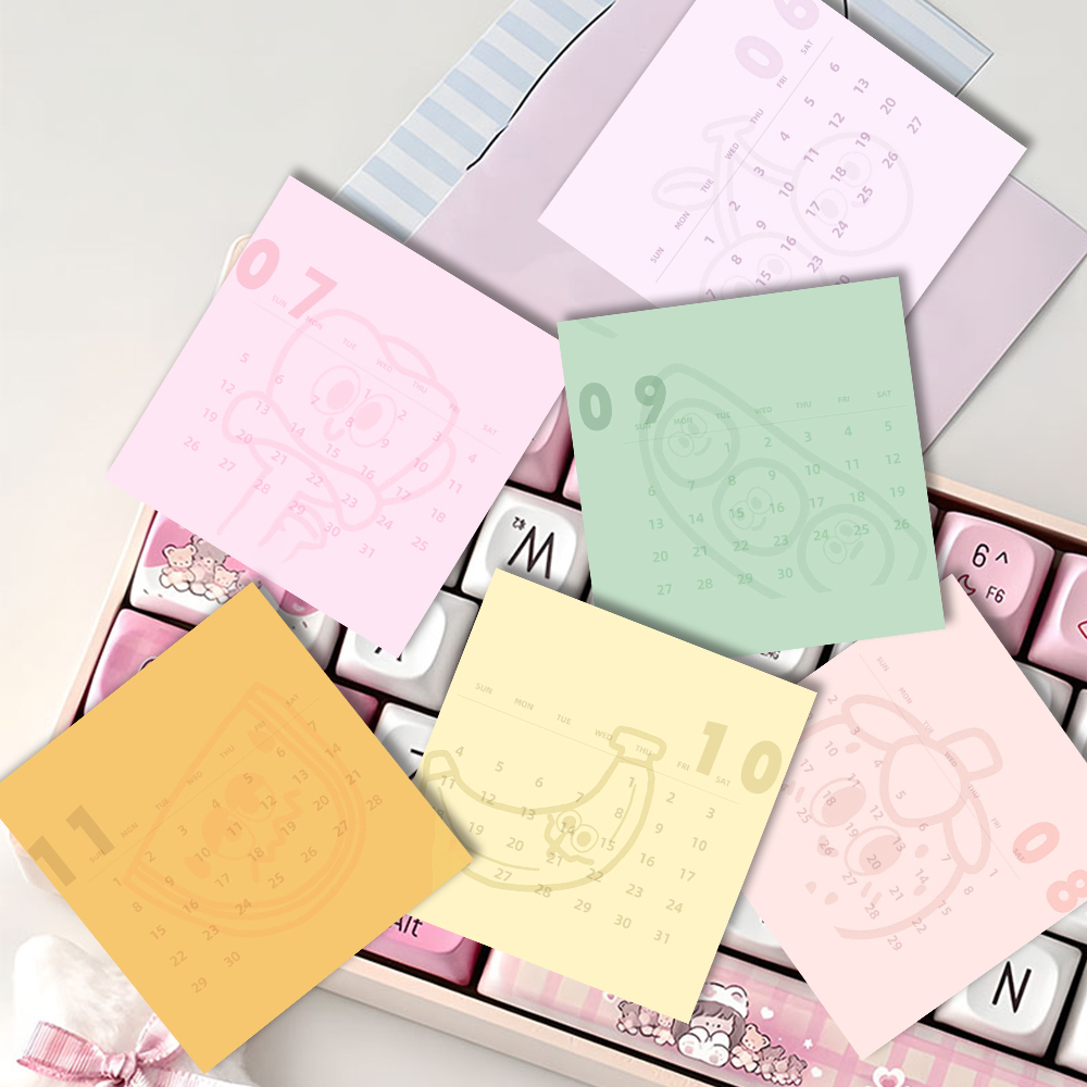 36张Mojo极简风日历五月天精美高颜值年历周边互换物料自印收藏卡 - 图3