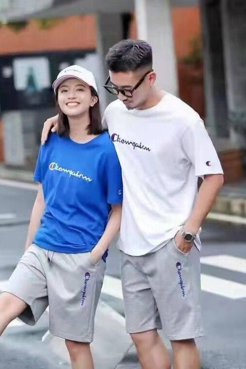 纯棉吸汗刺绣短袖夏季潮牌圆领T恤男女宽松情侣半袖,淘宝优惠券,粉丝福利购,淘宝优惠卷