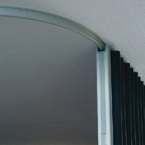 立川 日式隔断帘卫生间推拉pvc塑料折叠软门帘厨房卧室空调防冷气 - 图2