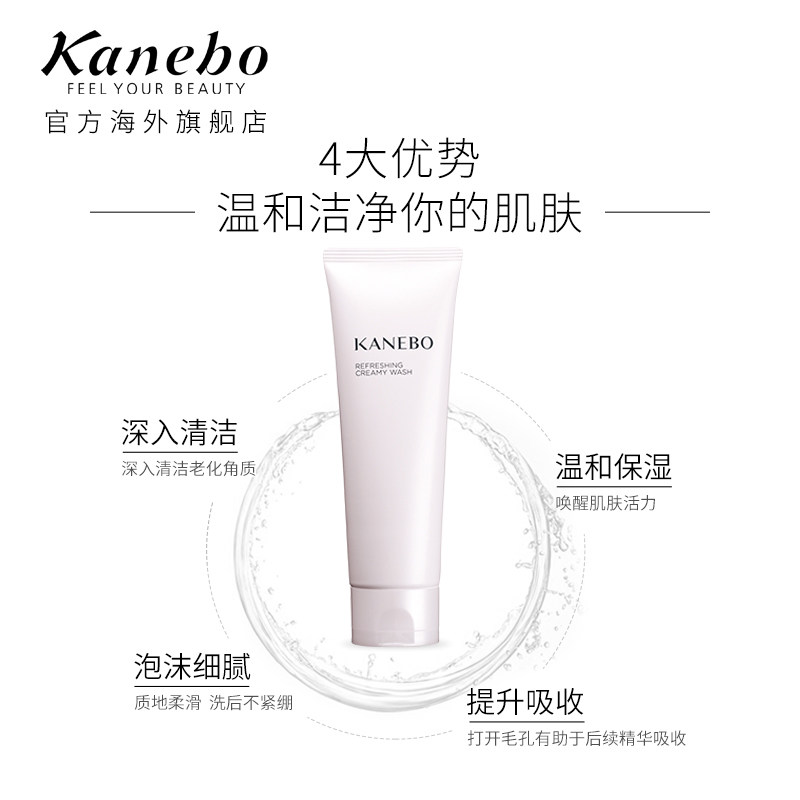 kanebo /嘉娜宝佳丽宝柔润净透温和 kanebo海外洁面