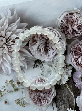 2026天然保山冰种南红玛瑙荔枝冻手串女老型手链男情侣饰品路路通