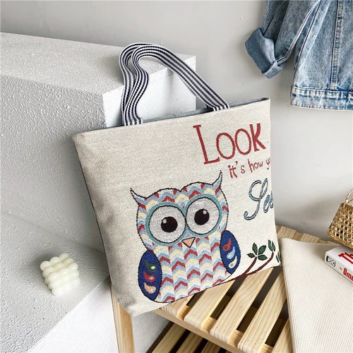 Шоппер для отдыха, мультяшный картхолдер, барсетка, сумка на одно плечо, тканевый мешок