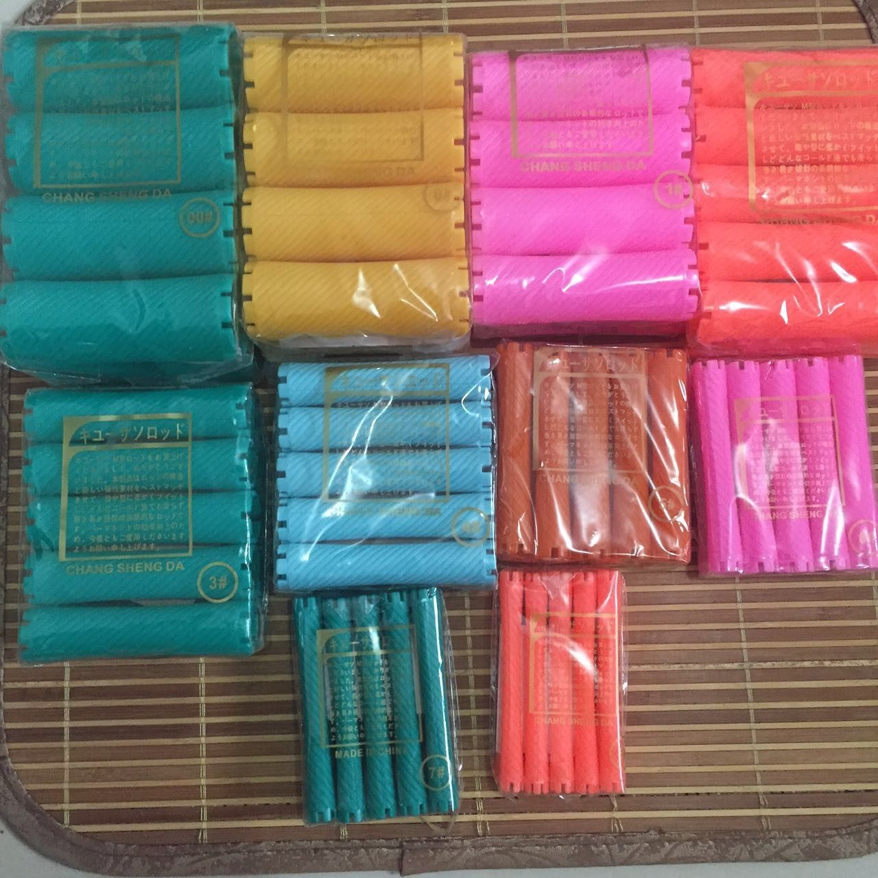 日式烫发杠梨花冷烫杠子标准日本杠加厚波纹卷发杠子10根烫发工具,淘宝优惠券,粉丝福利购,淘宝优惠卷