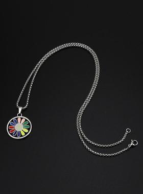 新款小众设计感毛衣链女ins百搭