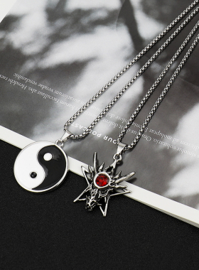 男生项链个性朋克嘻哈高街毛衣链