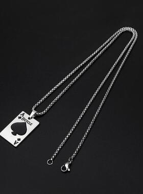 新款文字中国牌项链女毛衣链饰品